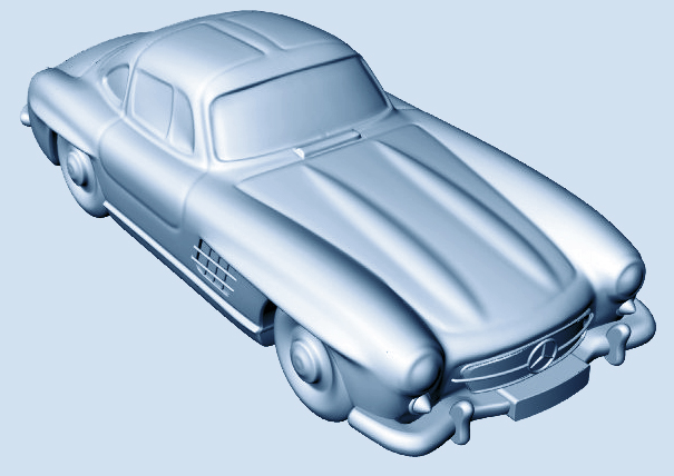 Bild: 3D Scan eines Modellautos